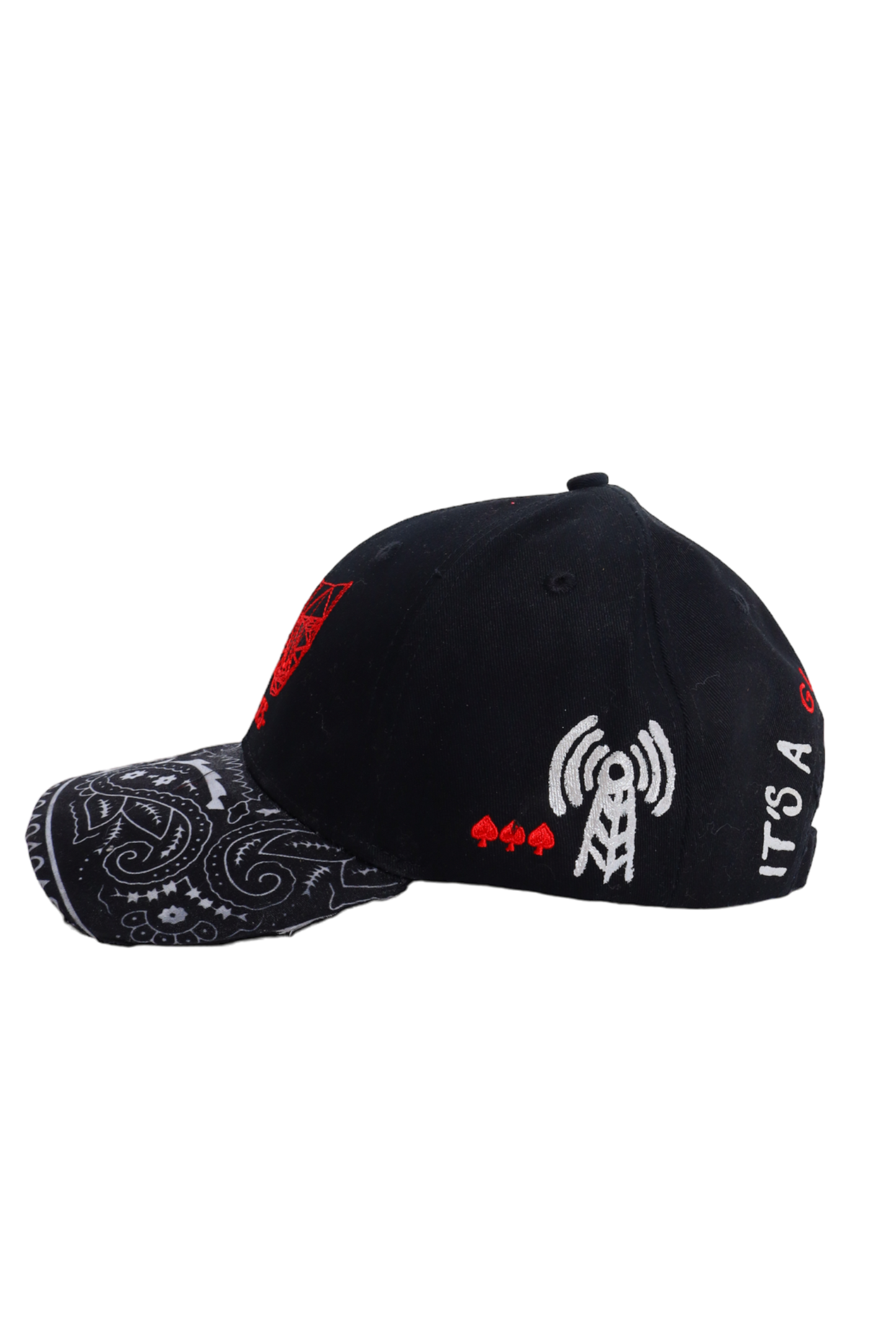 INVISIBLE WAR PROTECTION HEADGEAR -Black